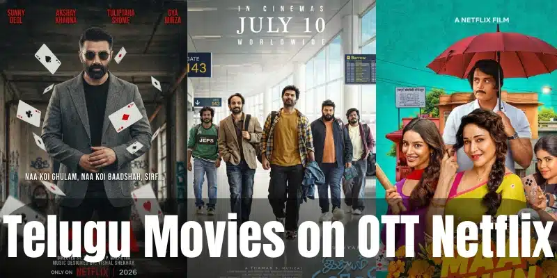 New Telugu Movies on OTT Netflix New Telugu Movies on OTT Netflix