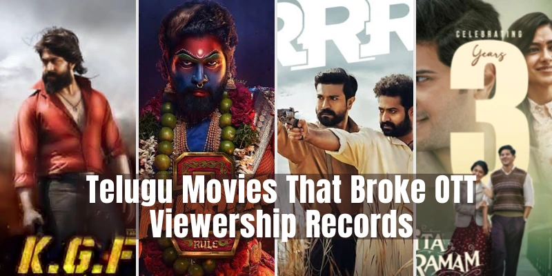 Telugu Movies That Broke OTT Viewership Records Telugu Movies That Broke OTT Viewership Records