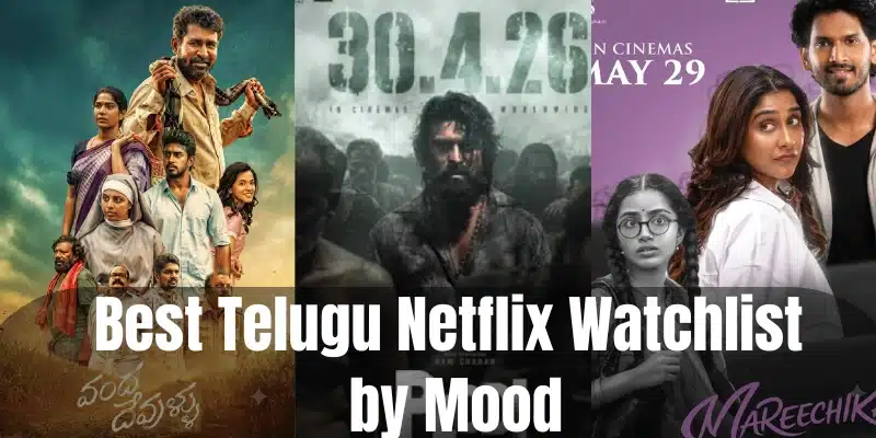 Best Telugu Netflix Watchlist by Mood Best Telugu Netflix Watchlist by Mood
