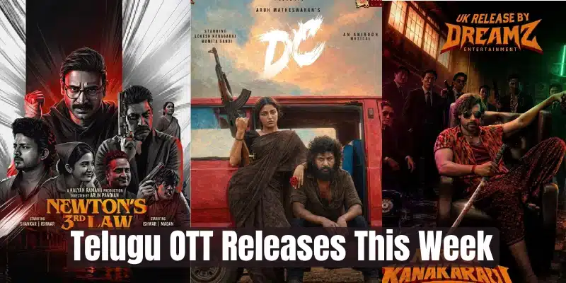 Telugu OTT Releases This Week Telugu OTT Releases This Week