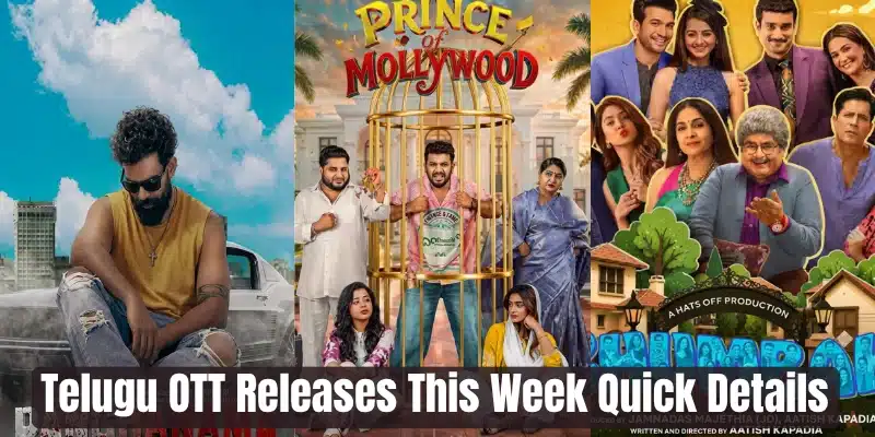 Telugu OTT Releases This Week Quick Details Telugu OTT Releases This Week Quick Details