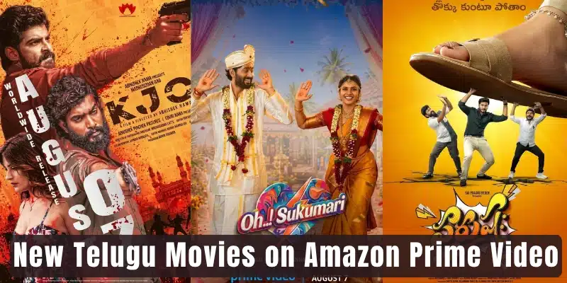 New Telugu Movies on Amazon Prime Video New Telugu Movies on Amazon Prime Video